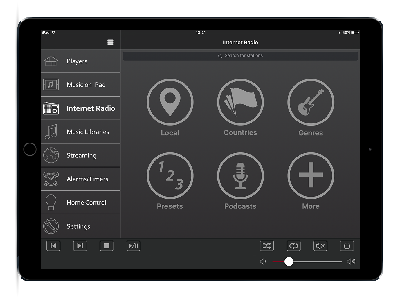 Musaic and airable Music and Radio airable
